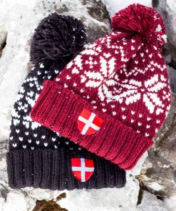 BONNET BRODE SAVOIE : JOLIS COEURS