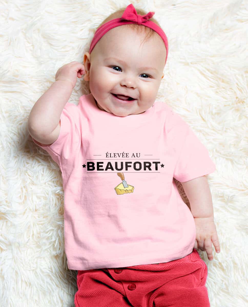 T SHIRT BEBE : Elevée au Beaufort - Image 2