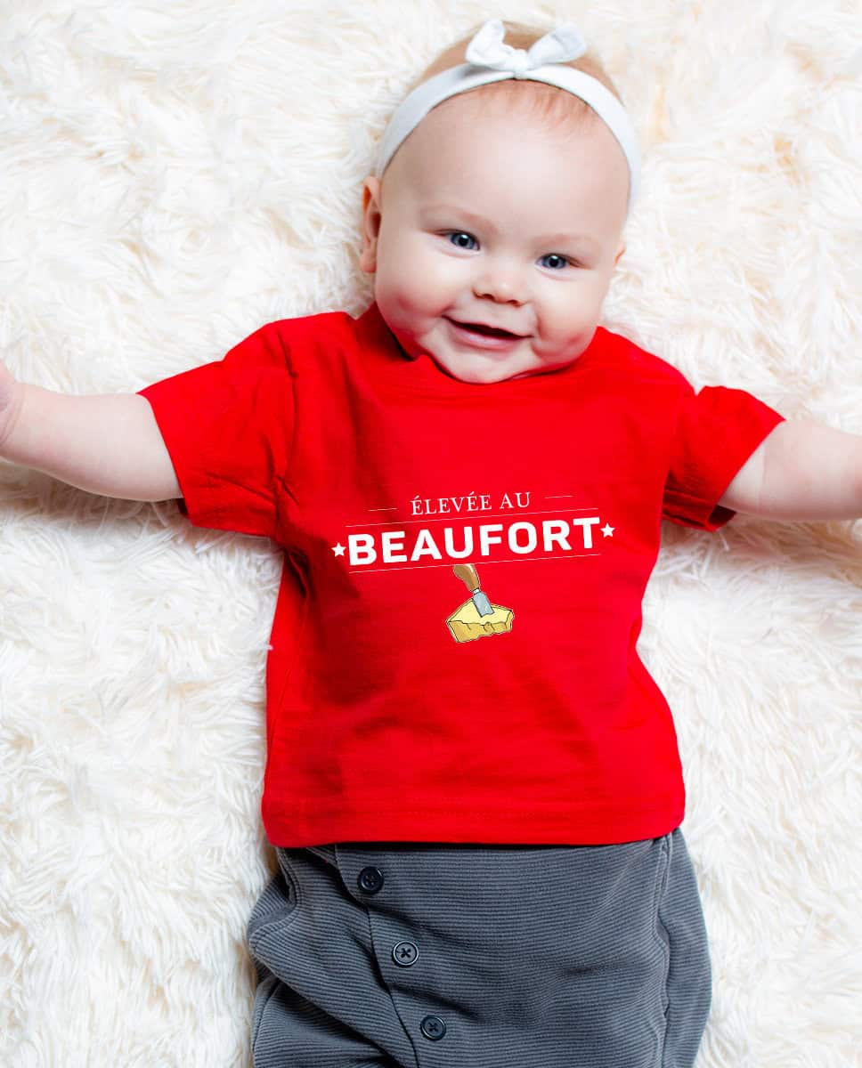 T SHIRT BEBE : Elevée au Beaufort - Image 3