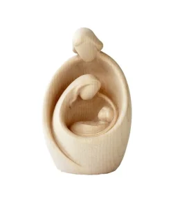 Sainte famille en bois