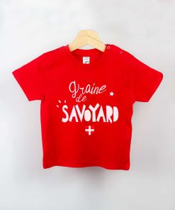 T SHIRT BEBE : GRAINE DE SAVOYARD