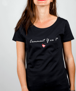 T-SHIRT FEMME : DJ MATAFAN COMMENT Y VA