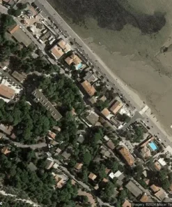 Abandoned Building on Beach Leucate