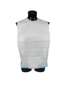 Bavoir bleu avec poche Sachet de 100