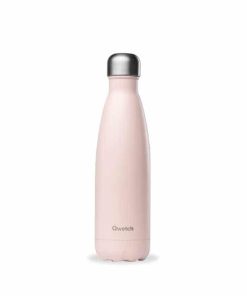 Gourde isotherme Qwetch 500ml Rose Pastel