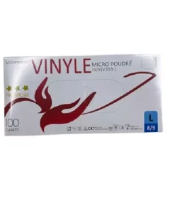 GANT VINYLE MICRO-POUDRE MEDIPROTEC LARGE Taille 8/9