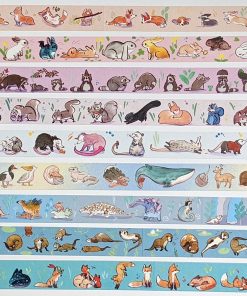 Washi Tape Motifs Animaux