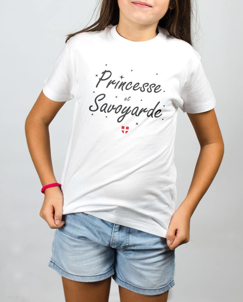 T SHIRT ENFANT : PRINCESSE ET SAVOYARDE - Image 3