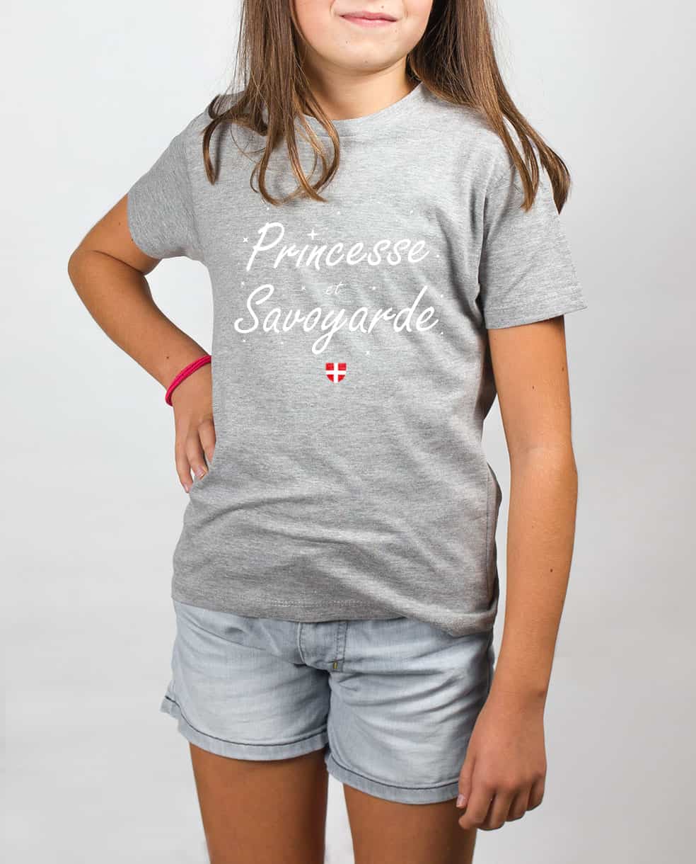 T SHIRT ENFANT : PRINCESSE ET SAVOYARDE - Image 2