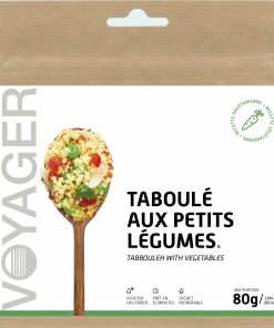 Plat lyophilisé écologique treck rando – Taboulé aux petits légumes 80 g – Falières Nutrition